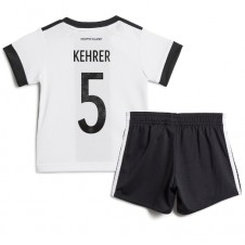 Tyskland Thilo Kehrer #5 Hjemmedraktsett Barn VM 2022 Kortermet (+ korte bukser)